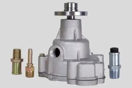 Насос водяной ГАЗ дв.4216 Евро-4 Газель-Бизнес (2 штуцера d-20 и 18 мм) АВТОМАГН 42161307010 AVTOMAGNAT