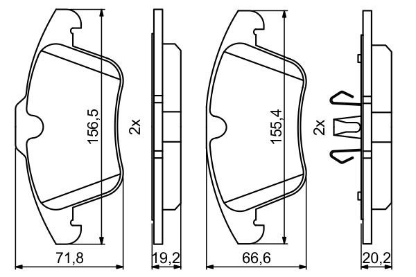 FORD GALAXY (2006>)/ FREELANDER 2 (2007>) 0 986 494 246 BOSCH