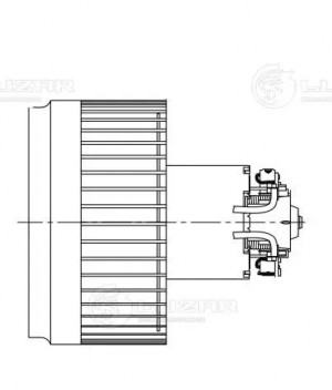 VOLVO S60/S80/XC90 LFH1093 LUZAR