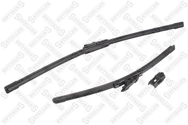 щетки плоск. к-т! 600/24'+400/16', PT,ST16,TL\ Nissan Qasqhai all 07> LHD 201-631-SX STELLOX