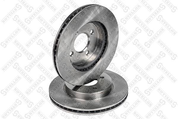 диск тормозной передий!\Nissan Almera/Bluebird II/Cube II/Micra III/Tiida 1.2-2. 6020-1994-SX STELLOX