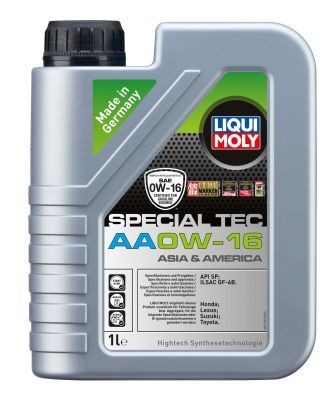 21326 LiquiMoly Синт-ое мот.масло Special Tec AA 0W-16 SP GF-6B (1л) 21326 LIQUI MOLY