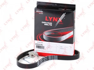 Ремень генератора для а/м ВАЗ 2190 (6PK823) "LYNXauto" 6PK0823EL LYNXAUTO