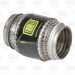 Виброкомпенсатор выхлопной трубы (гофра) 50x100 Hydra/Wire Mesh (нержавеющая ста FT 0010 TRIALLI