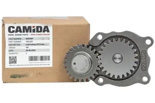 Насос масляный КАМАЗ дв. Cummins BT, EQB 4935792, 3937404, 5346430 4939587 143227 CAMIDA