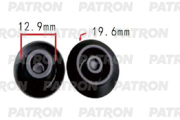 P371640 Клипса пластмассовая Nissan применяемость: заглушка панели кузова P371640 PATRON