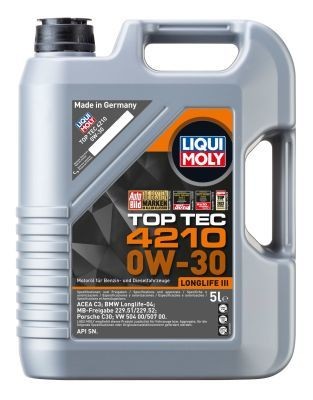 МАСЛО МОТОРНОЕ Top Tec 4210 0W-30 (5L) 21605 LIQUI MOLY