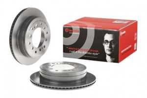 Диск тормозной LEXUS GX series TOYOTA Land Cruiser 120 (09-) задний (1шт.) BREMB 09A33421 BREMBO