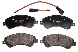 Тормозные колодки передние Low Metallic C11CR0142 C11CR0142 CWORKS