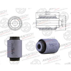 Сайлентблок заднего нижнего поперечного рычага Avantech маленький ASB0319 AVANTECH
