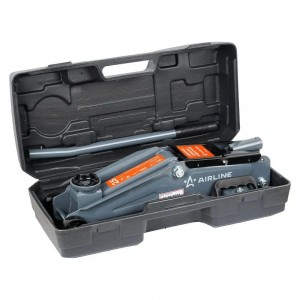 Домкрат подкатной 2.5т 120-350мм, кейс (AJ25F340K) AJ25F340K AIRLINE