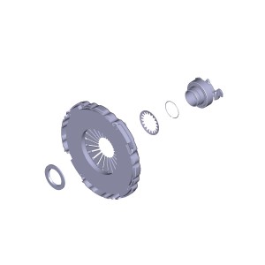 Корзина сцепления ЯМЗ-656 лепестковая (до 350 л.с.) АВТОДИЗЕЛЬ 183.1601090-05 YAMZ