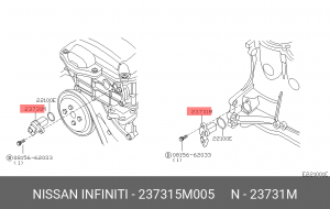 датчик положения распредвала!\ Nissan Almera/Primera 00> 23731-5M005 NISSAN