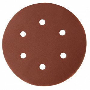 Круг шлифовальный на липучке D150 Р220 6 отверстий 5шт. MATRIX 73844 MATRIX