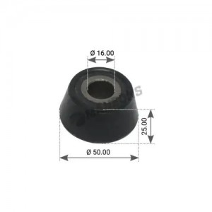 втулка стабилизатора переднего моста Scania 100.660 MANSONS