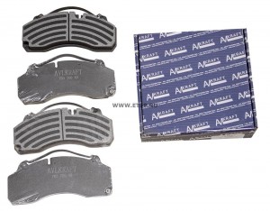 Колодки тормозные SITRAK HOWO задние (4шт.) AVLKRAFT 70370040 AVLKRAFT