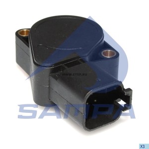 Датчик, Педаль акселератора 096420 SAMPA