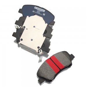 Торм. колодки дисковые передн. PLUS Hyundai Solaris II 17- Kia Rio IV 17- !с отв M2625349P MARSHALL