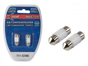 Лампа светодиодная 12V C5W SV8.5-8 блистер (2шт.) XENITE 1009483 XENITE