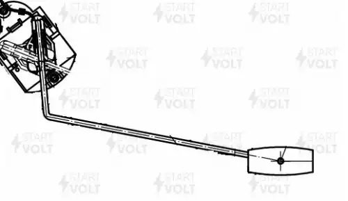 Датчик уровня топлива для а/м ВАЗ 21214 "STARTVOLT" (электронная панель) VSFS0121 START VOLT