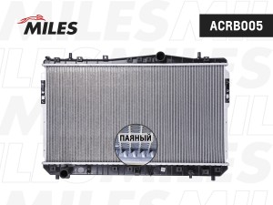 Радиатор (паяный) CHEVROLET LACETTI 1.4-1.8 M/T 04- ACRB005 ACRB005 MILES