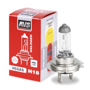лампа! галогенная Vegas H18 12V 65W, 1 шт.\ A07434S AVS