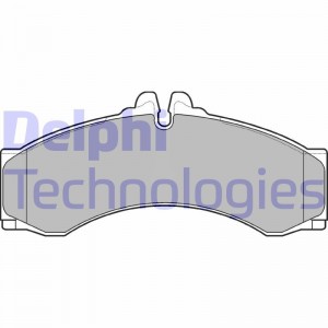 LP1046 колодки дисковые п. !\ MB Sprinter 408D-412D, VW LT46 2.3-2.8TDi 96> LP1046 DELPHI