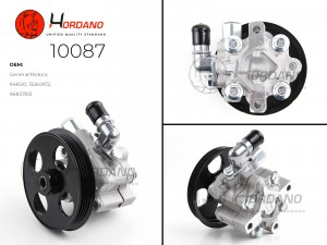 Насос ГУР\ OPEL ASTRAJ (замена на 10026) (давление 12.5 0.5MPa) 10087 HORDANO