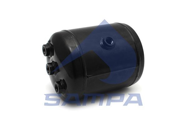 Ресивер воздушный СТАЛЬ 206x294 8л 12.5 бар M22x1.5 MAN 81514010237 81514010203  05200014 SAMPA