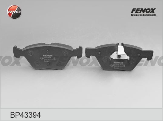 Колодки передние MB W210 2.0T-3.2, 96-02 BP43394 BP43394 FENOX
