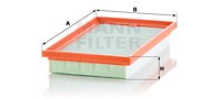 Фильтр воздушный C3233/1 C32331 MANN FILTER