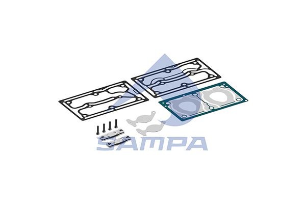 Ремкомплект MERCEDES компрессора (клапаны, прокладки) SAMPA 096.718 SAMPA