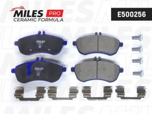 Колодки тормозные передние (Смесь CERAMIC серия PRO) MERCEDES W204/W212 (TRW GDB E500256 MILES
