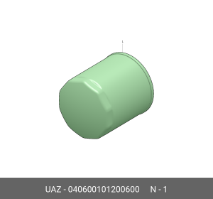 Фильтр масляный ГАЗ-3110,3302 (дв.ЗМЗ-406) H=114мм (ОАО УАЗ) 040600101200600 UAZ UAZ