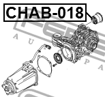 Опора дифференциала CHAB-018 CHAB018 FEBEST