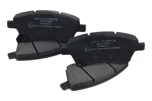 колодки тор. диск. перед. с антиск. пл.! (P23105) Fiat Sedici 1.6-2.0 06-14 Z07760 ZENTPARTS