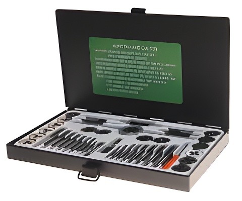 Набор метчиков и плашек метрический 40 предметов ROCKFORCE RF-M040-1 ROCK FORCE