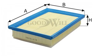 Фильтр воздушный AG239 AG 239 GOODWILL
