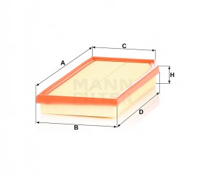 .MERCEDES BENZ C36016 MANN FILTER