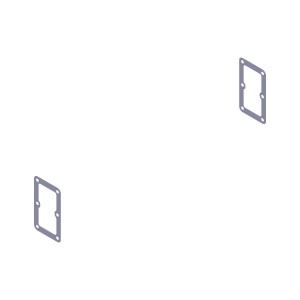 Прокладка ЯМЗ-53443 элемента теплопередающего радиатора ОГ АВТОДИЗЕЛЬ 53443.1213036-10 YAMZ