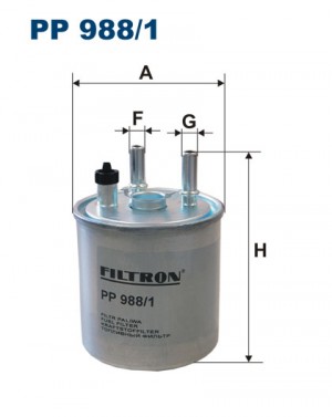 Фильтр топливный PP9881 FILTRON