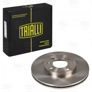 Диск торм. для а/м VW Golf III 91-/Polo 93- перед. d256 DF 150005 DF150005 TRIALLI