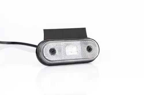 фонарь габаритный! белого цвета, LED 120x46 с кронштейном, проводом 0.5м\ FT020BKLED FRISTOM