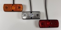 Фонарь габаритный желтый 24V светодиодный ТЕХАВТОСВЕТ 152-00 TEH AVTO SVET