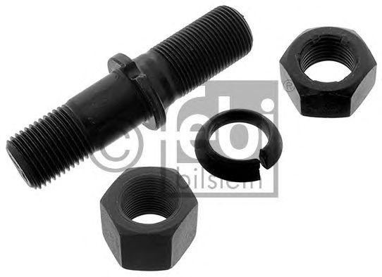 Шпилька колеса BPW (M22x1.5,M22x2,L=97) в сборе (гайки 04938,01279,гровер 01245) 03980 FEBI BILSTEIN