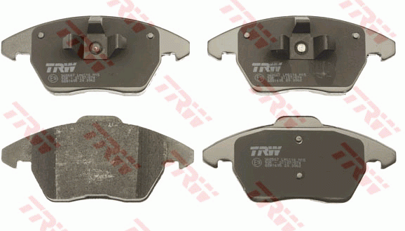 Колодки торм.перCITROEN C4 2.0D 11/04->; PEUGEOT 307 2.0/D 10/03->; GDB1605 TRW