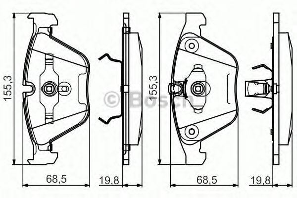 BMW 5-E60 / 7-E65 0 986 495 082 BOSCH