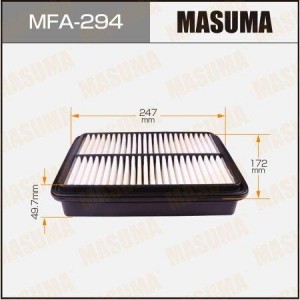 фильтр воздушный!\ Toyota Previa 2.4i 16V 90-00 / 4 Runner 2.7i 16V 95> MFA294 MASUMA