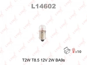 Лампа накаливания  10шт L14602 LYNXAUTO