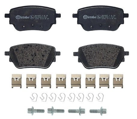 Колодки тормозные дисковые P50151 P50151 BREMBO